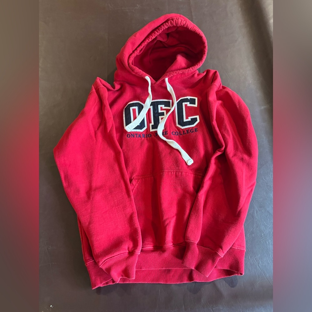 💥Buy 2 Get 1 Free💥  Red Ontario Fire College Hoodie